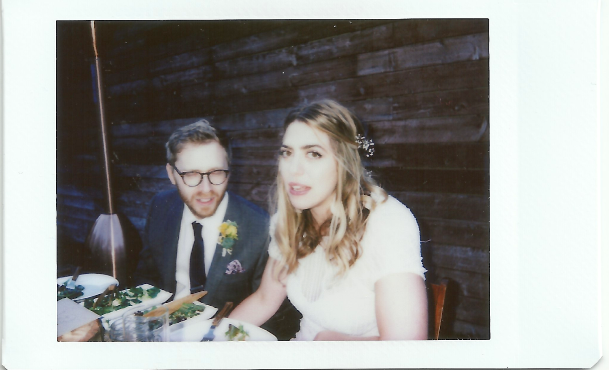 instamax photo of Tommy + Elise at their wedding