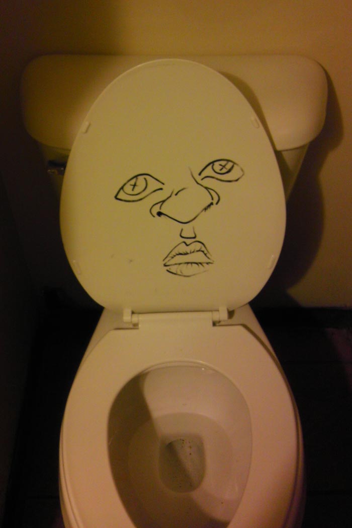 Minneapolis Toilet Face
