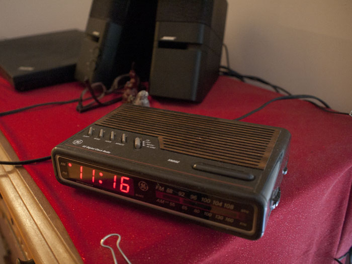 GE AM/FM Alarm Clock